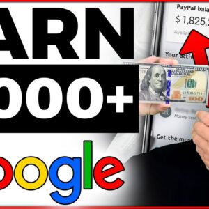 Earn $1,000+ Searching Google for FREE (WORKING ✅) | Make Money Online