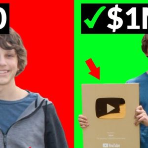 How I Went From $0 to $1 Million on YouTube (Make Money Online)