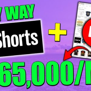 How To Make Money On YouTube Shorts WITHOUT Making ANY Videos - The LAZY Way (Full Tutorial)