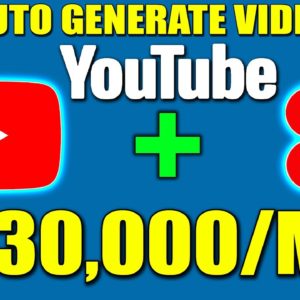 How To Make Money On YouTube WITHOUT Making Videos INC YouTube SHORTS ($30,000/Mo Auto-Created)