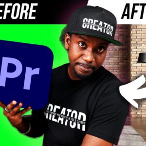 How to Green Screen Videos (EASY) Premiere Pro Tutorial